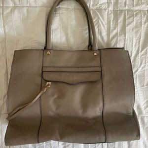 Rebecca Minkoff MAB medium gray tote